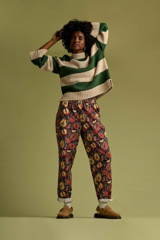 L.E. Alexa - Cotton Trousers in Vulvaree 3.0